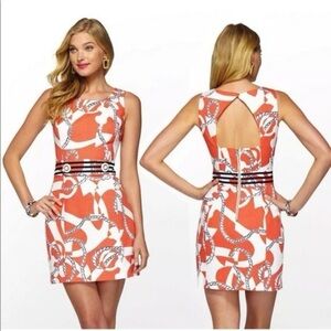 Lilly Putlizer Kirkland Dress in Tango Orange Booze Cruise 🚢